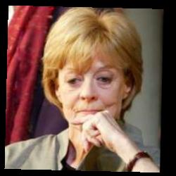 Deep funneled image of Maggie Smith