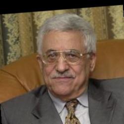 Deep funneled image of Mahmoud Abbas