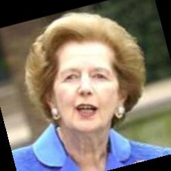Deep funneled image of Margaret Thatcher