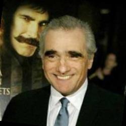 Deep funneled image of Martin Scorsese