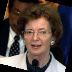 Deep funneled image of Mary Robinson