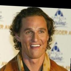 Deep funneled image of Matthew McConaughey