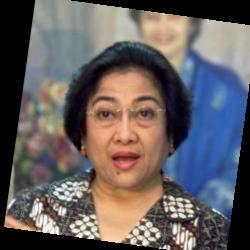 Deep funneled image of Megawati Sukarnoputri