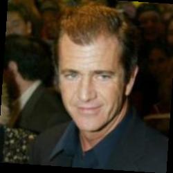 Deep funneled image of Mel Gibson