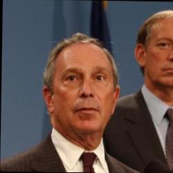 Deep funneled image of Michael Bloomberg