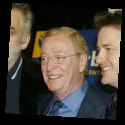Deep funneled image of Michael Caine