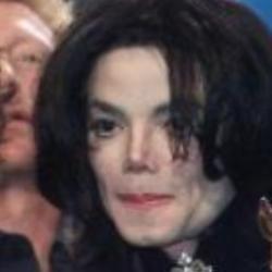Deep funneled image of Michael Jackson