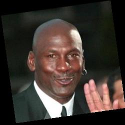 Deep funneled image of Michael Jordan