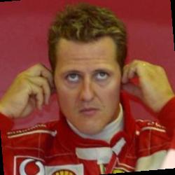 Deep funneled image of Michael Schumacher