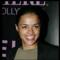 Deep funneled image of Michelle Rodriguez