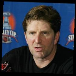 Deep funneled image of Mike Babcock