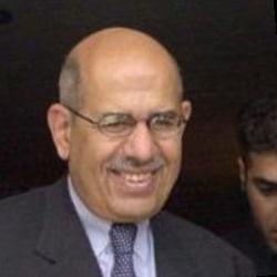 Deep funneled image of Mohamed ElBaradei