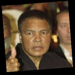 Deep funneled image of Muhammad Ali