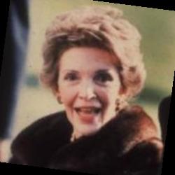 Deep funneled image of Nancy Reagan