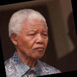Deep funneled image of Nelson Mandela