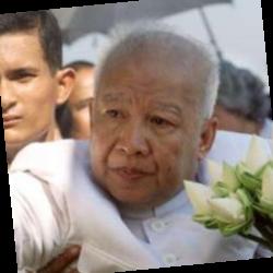 Deep funneled image of Norodom Sihanouk
