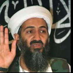 Deep funneled image of Osama bin Laden
