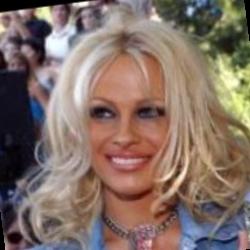 Deep funneled image of Pamela Anderson