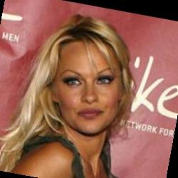 Deep funneled image of Pamela Anderson
