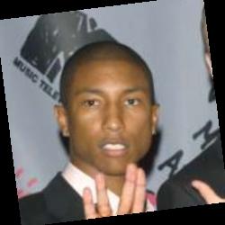 Deep funneled image of Pharrell Williams