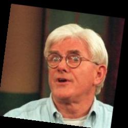 Deep funneled image of Phil Donahue