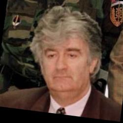 Deep funneled image of Radovan Karadzic