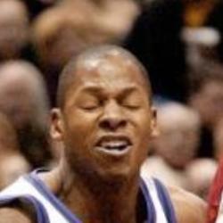 Deep funneled image of Ray Allen