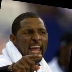 Deep funneled image of Ray Lewis