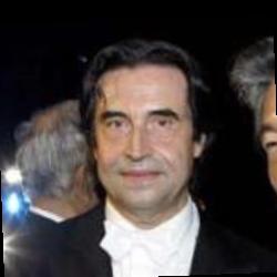 Deep funneled image of Riccardo Muti