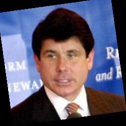 Deep funneled image of Rod Blagojevich