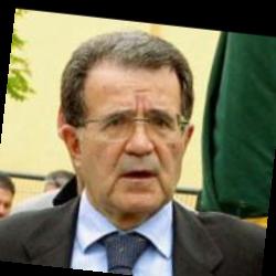 Deep funneled image of Romano Prodi