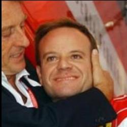 Deep funneled image of Rubens Barrichello