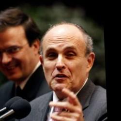 Deep funneled image of Rudolph Giuliani
