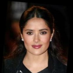 Deep funneled image of Salma Hayek