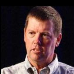 Deep funneled image of Scott McNealy