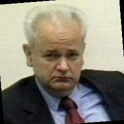 Deep funneled image of Slobodan Milosevic