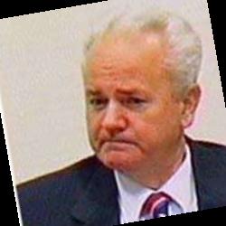 Deep funneled image of Slobodan Milosevic
