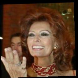 Deep funneled image of Sophia Loren