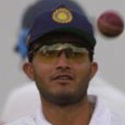 Deep funneled image of Sourav Ganguly