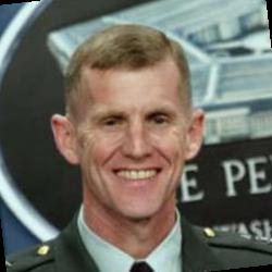 Deep funneled image of Stanley McChrystal