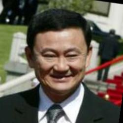 Deep funneled image of Thaksin Shinawatra