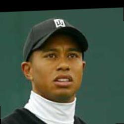 Deep funneled image of Tiger Woods