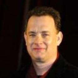 Deep funneled image of Tom Hanks