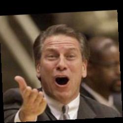 Deep funneled image of Tom Izzo