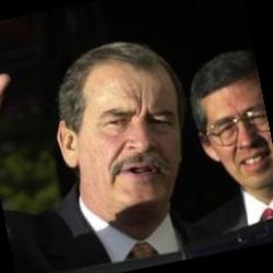 Deep funneled image of Vicente Fox