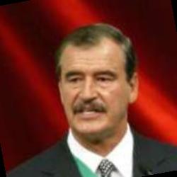 Deep funneled image of Vicente Fox