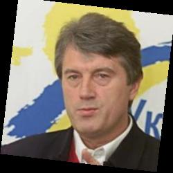 Deep funneled image of Viktor Yushchenko