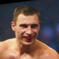 Deep funneled image of Vitali Klitschko