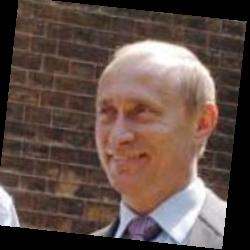 Deep funneled image of Vladimir Putin