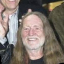 Deep funneled image of Willie Nelson